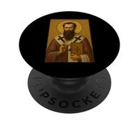 Eastern Orthodox Saint Basil the Great Icon PopSockets Adhesive PopGrip