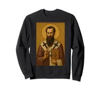 Eastern Orthodox Saint Basil the Great Icon Sweatshirt