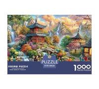 Eastern ParadiseJigsaw Puzzles for Adults Featuring 1000 Advanced And Challenging Educational Games - These Serve As The Quintessential Gift Jigsaw Puzzles for Adults And Kids Age 12 Years Up 38x26cm