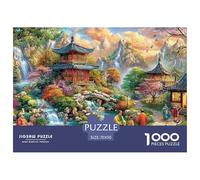 Eastern ParadiseUltimate Challenge Jigsaw Puzzles for Adults Conquer The 1000-Piece (Advanced) Impossible, Hard, And Difficult Challenging Puzzle Educational Games - This Is The Pinnacle Gift Jigsaw