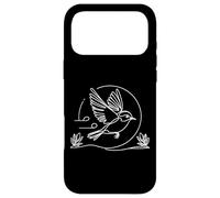 Eastern Phoebe Line Art Birdwatcher Case for iPhone 17 Pro Max