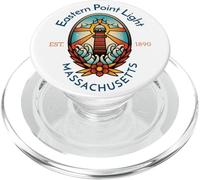 Eastern Point Lighthouse Gloucester Massachusetts PopSockets PopGrip for MagSafe