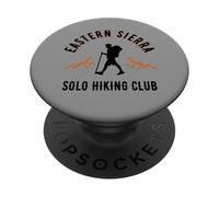 Eastern Sierra Solo Hiking Club California Mountain Trail PopSockets Adhesive PopGrip