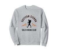 Eastern Sierra Solo Hiking Club California Mountain Trail Sweatshirt