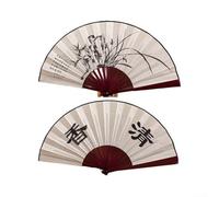 Eastern Wall Fan Decor With Silk Construction And Visual Language Rooted In Chinese Architectural Ornamentation(1)