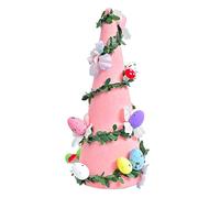 easters decorations for teens Easter Egg Tree 9.5Inch Easter Tree Decorations Egg Tabletop Decor With Delicate Ornaments For Home Party Wedding Holiday Spring Summer Decoration Bulk Ornament