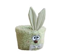 Easters Eggs Baskets Plush Easters Bunnies Baskets With Long Plush Ear Candy Storage Decors Candy Storage
