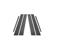 EASTERTIME Carbon Fiber Black Pillar Posts Window Door Trims Sticker Cover Kits Auto Styling For BMW 3 Series F30/F31/F34/F35 2012-2018 Car Window B-Pillars (Size : Carbon Fiber Black)