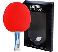 Eastfield Allround Professional Table Tennis Bat - Beginner & Intermediate Ping Pong Racket, ITTF Approved Spin Rubber, 7-Ply Wood Blade, Premium Competition Paddle