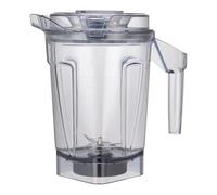 EastFune for Blenders 64oz Ascent Container, replace A2300 A2500 A3300 A3500 X2 X3 X4 X5 V1200 V1500, compatible with Ascent/Ascent X/Venturist Series Pitcher Jar Cup