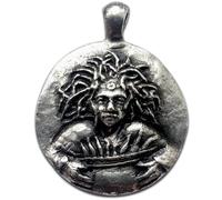 Eastgate Resource Cerridwen - Goddess Coin Double Sided Pendant Necklace - For Prophecy, Witchcraft & Inspiration - Origin: Welsh