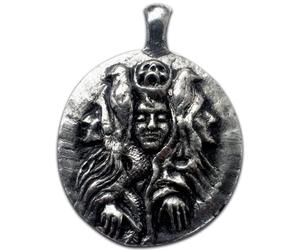 Eastgate Resource Freya - Goddess Coin Double Sided Pendant Necklace - For Love, Magic & War - Origin: Nordic