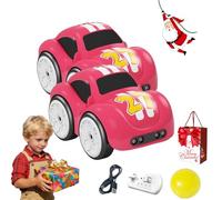 EastHedge 2.4g Electric Mini Remote & Induction Controlled Car,5 ways to play，with Follow & Escape Modes, Switch Between Remote Control and Gesture Induction (2,red)