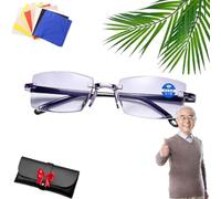 EastHedge Auto Focus Glasses Self Adjusting,Dual Vision Auto Focus Glasses | Multi-Focus Reading Glasses For Men & Women, Effortless Near-To-Far Vision,Blue Light Filter For Daily Use