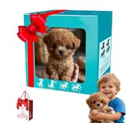 EastHedge Robot Puppy That Acts Like a Real Puppy,Ai Puppy Dog,Walking, Barking,Tail Wagging,Sitting & Running,Electronic Pet Perfect for Kids Adults (PuppyA)