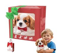 EastHedge Robot Puppy That Acts Like a Real Puppy,Ai Puppy Dog,Walking, Barking,Tail Wagging,Sitting & Running,Electronic Pet Perfect for Kids Adults (PuppyF)