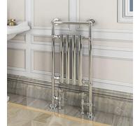 Eastlake Frome 940 x 474mm Traditional Heated Towel Radiator - Chrome