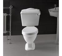Eastlake Traditional Close Coupled Toilet & Soft Close Seat with Lever