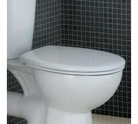 Eastlake Traditional Soft Close Toilet Seat White
