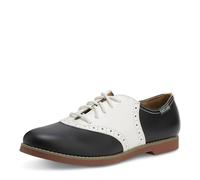 Eastland Women's Sadie Oxford, White/Black, 4.5 UK