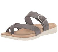 Eastland Women's Sienna Flat Sandal, Grey, 6.5 UK
