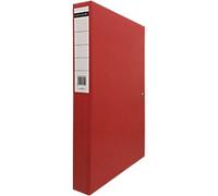 Eastlight Box File 31898DENT A4 Cardboard 4.5 (W) x 26.5 (D) x 37 (H) cm Red 4.5 cm Pack of 10