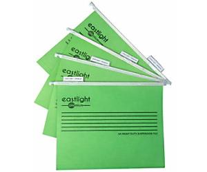 Eastlight Suspension File A4 15 mm 220 gsm Green Pack of 25
