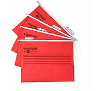 Eastlight Suspension File A4 15 mm 220 gsm Red Pack of 25