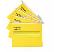 Eastlight Suspension File A4 15 mm 220 gsm Yellow Pack of 25