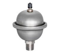 Eastman 2-Gallon Mini Thermal Expansion Tank, Stainless Steel Hammer Arrestor with 1/2 Inch Threaded Connection, 60008