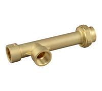 EASTMAN 26090Z Swivel Expansion Tank Tee, Brass, 3/4 in
