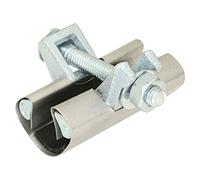 EASTMAN 45181 1/2 Inch IPS Pipe Repair Clamp, 3 Inch Length, Stainless Steel, Silver, 1/2 in
