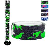 Easton | 1.10mm Flow Tack Bat Grip | Baseball / Softball | Green & Black Camo