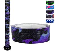 Easton | 1.10mm Flow Tack Bat Grip | Baseball / Softball | Purple & Black Camo