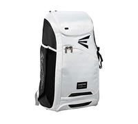 Easton JEN SCHRO Edition Softball Catchers Bat and Equipment Backpack | 2021 | White | Female Inspiration Lining | Vented Main Gear Compartment | 2 Bats Sleeves | Side Leg Guard Pockets | E700CBP