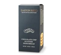 Easton Reed Chocolate Chip Shortbread, Scottish Butter Biscuits | Scottish butter shortbread with 10% chocolate chips and natural vanilla flavouring, baked in small batches in Scotland