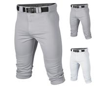 Easton Rival+ Knicker Baseball Pant | Adult Sizes | Solid & Piped Options Grey