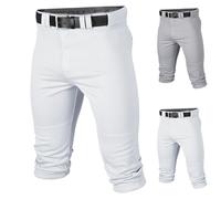 Easton RIVAL+ KNICKER Baseball Pant, White, Youth, Small
