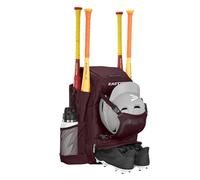Easton | Walk-Off Ethos Backpack Equipment Bag | Baseball & Softball | Maroon