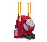 Easton | Walk-Off Ethos Backpack Equipment Bag | Baseball & Softball | Red