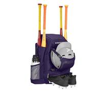 Easton Walk-Off Ethos Backpack Equipment Bag, Purple, Backpack