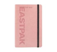 Eastpak 2026 Official Eastpak Daily Diary 12 Months Midi Daily Planner with 352 Pages, Elastic Pocket, Bookmark, Calendar 2026 and 2027, Format 9 x 14 cm, Mauve