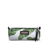 Eastpak Benchmark Single Pencil Case, 21 cm, White (Brize Leaves Natural)