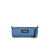 Eastpak Benchmark Single Pencil Case - Compact Zipped Stationery Pouch with Large Main Compartment, 6 x 20.5 x 7.5 cm - Aviator Blue