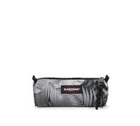 Eastpak Benchmark Single Pencil Case - Compact Zipped Stationery Pouch with Large Main Compartment, 6 x 20.5 x 7.5 cm - Brize Retro Dark