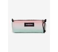 Eastpak Benchmark Single Pencil Case Pink White Green