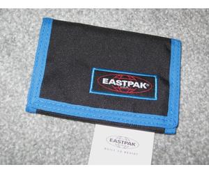 EASTPAK Crew Trifold Coin Wallet Black Blue