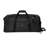 Eastpak Leatherface M + 69 Litres, Two Wheel Duffel Bag, Black