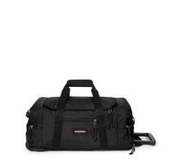 Eastpak Leatherface S + Wheeled Luggage, 55 x 34 x 26 cm, 41 L - Black (Black)