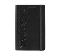 Eastpak Official Eastpak 2026 Diary, Weekly Planner 12 Months Midi, Weekly Planner with 192 Pages, Elastic, Pocket for all, Bookmark, Calendar 2026 and 2027, Format 9 x 14 cm, Black